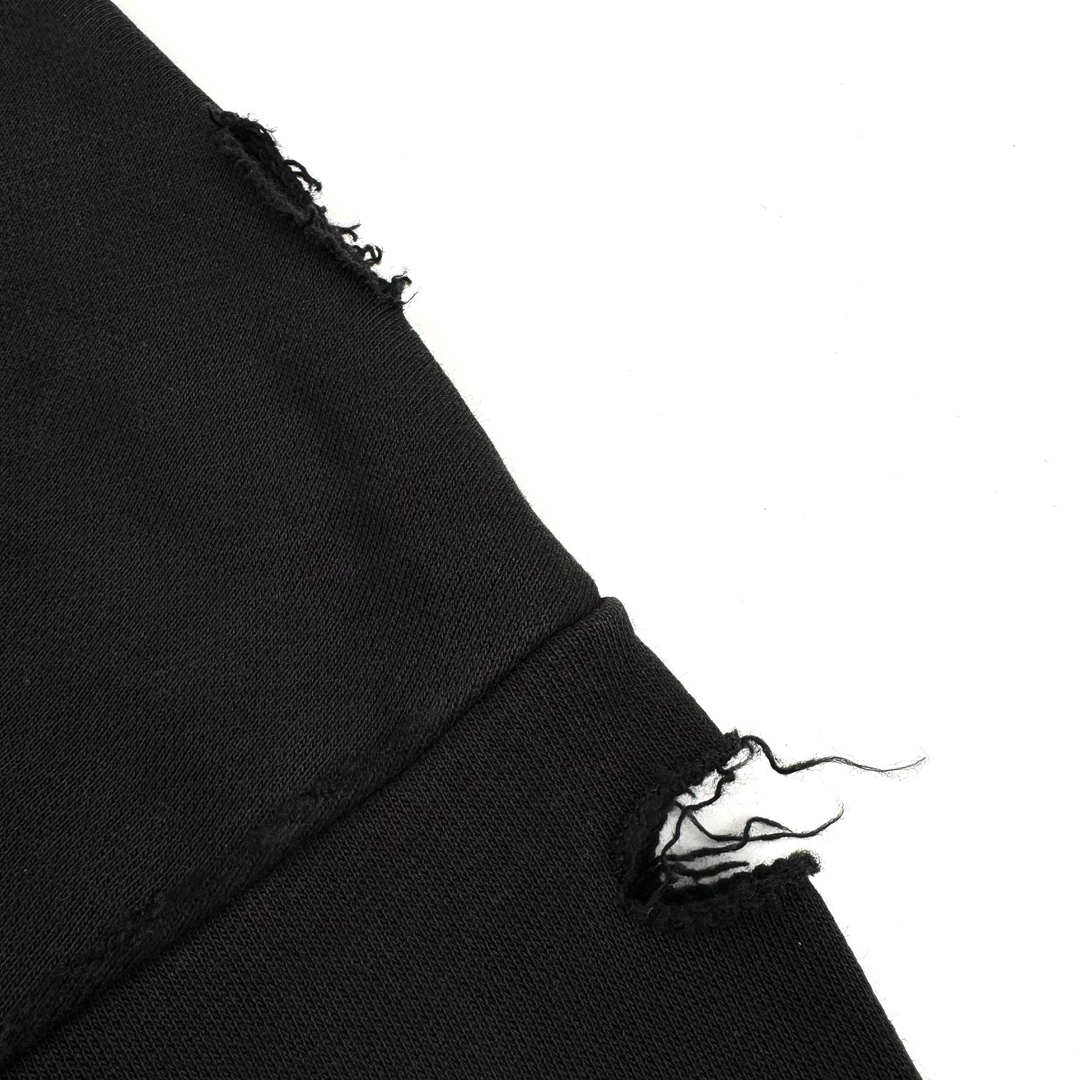 [Balenciaga] 발렌시아가 시큐리티 테이프 로고 라지 집업 후드