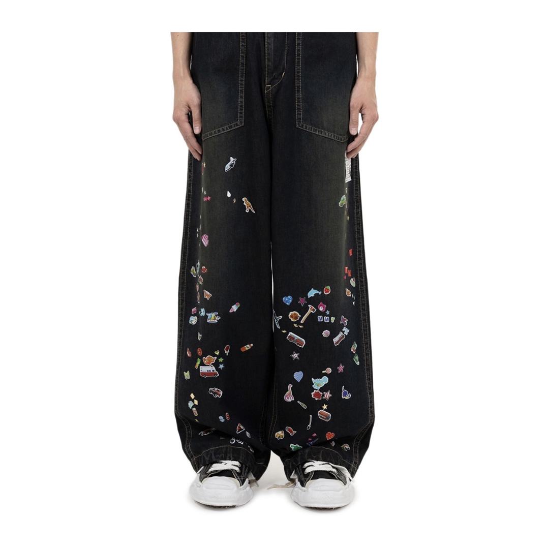 [Maison Mihara Yasuhiro] 메종 미하라 야스히로 베이커 진 스티커