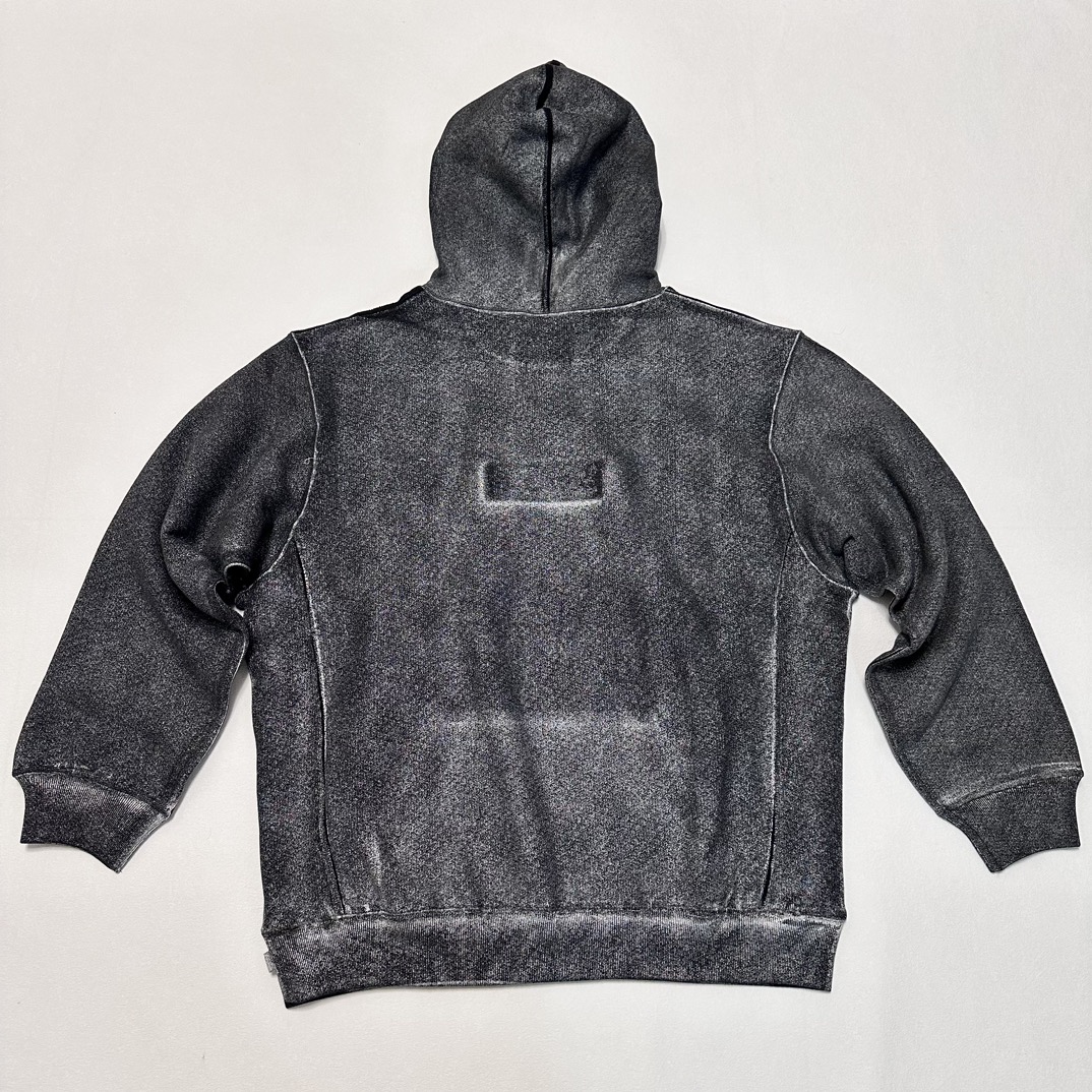 [Supreme] 슈프림 x MM6 메종 마르지엘라 포일 박스로고 후드 스웨트셔츠