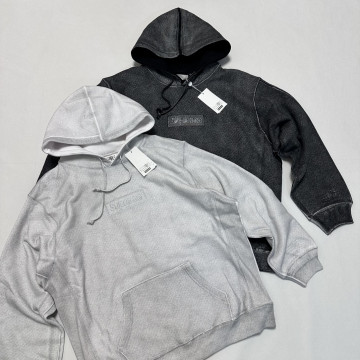 [Supreme] 슈프림 x MM6 메종 마르지엘라 포일 박스로고 후드 스웨트셔츠