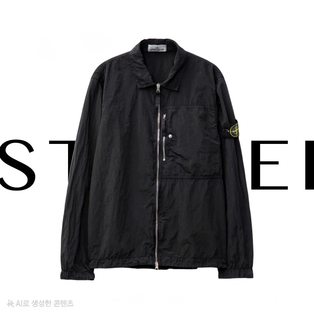 [Stone Island] 스톤아일랜드 크링클 렙스 자켓