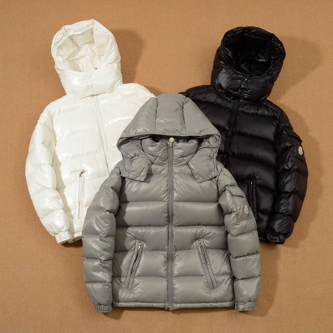 [Moncler] 몽클레르 마야 후드 쇼트 다운 자켓