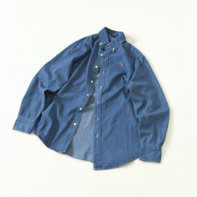 [Polo] 폴로 랄프로렌 포니 데님 셔츠