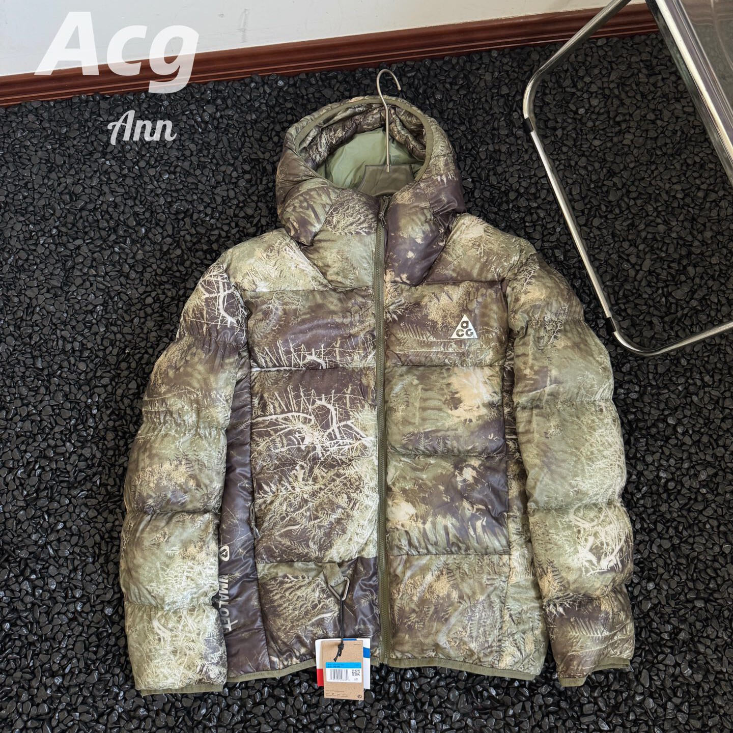 [Nike] 나이키 ACG 써마핏 ADV 루나 레이크 퍼퍼 루즈 후디드