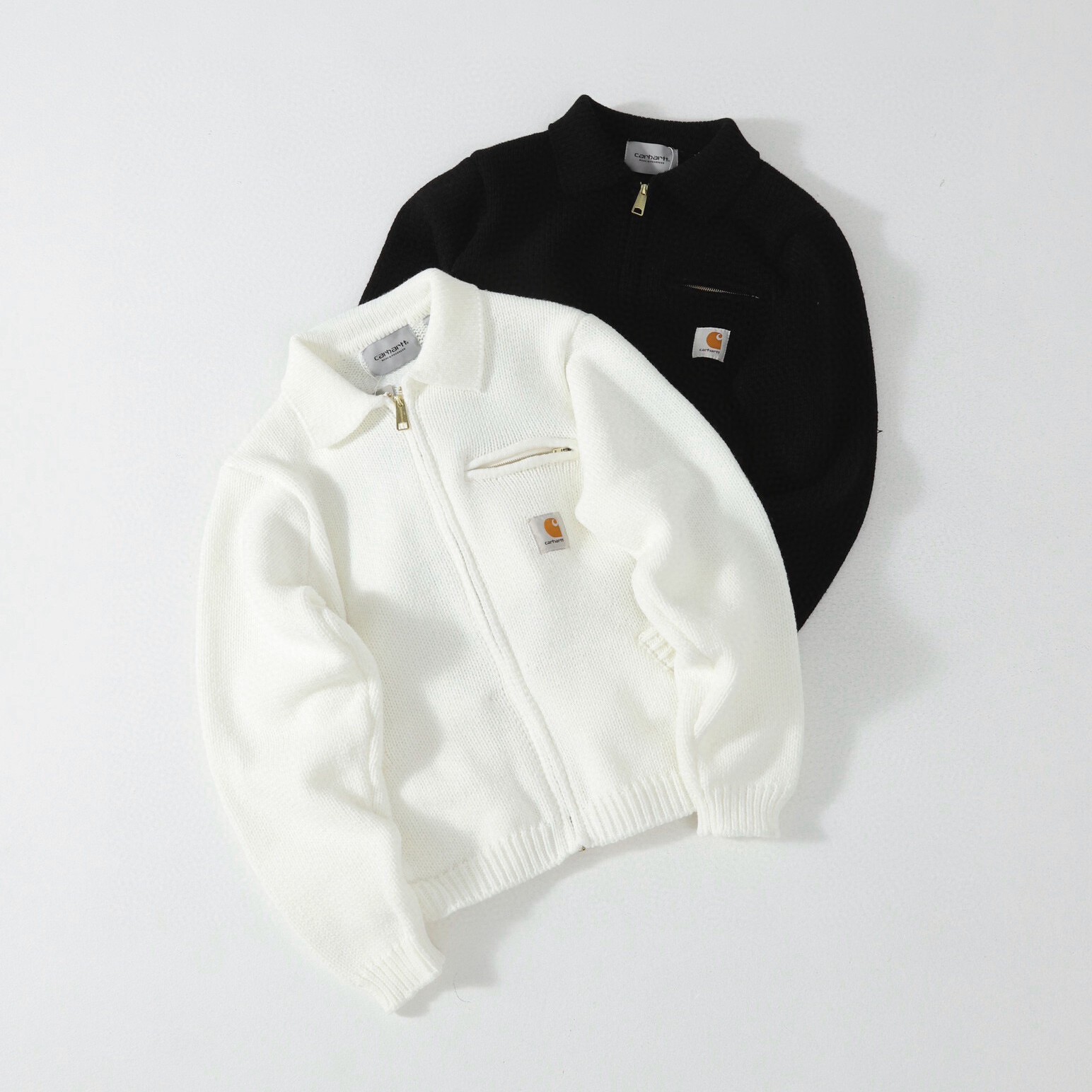 [CARHARTT] 칼하트 디트로이트 니트 자켓