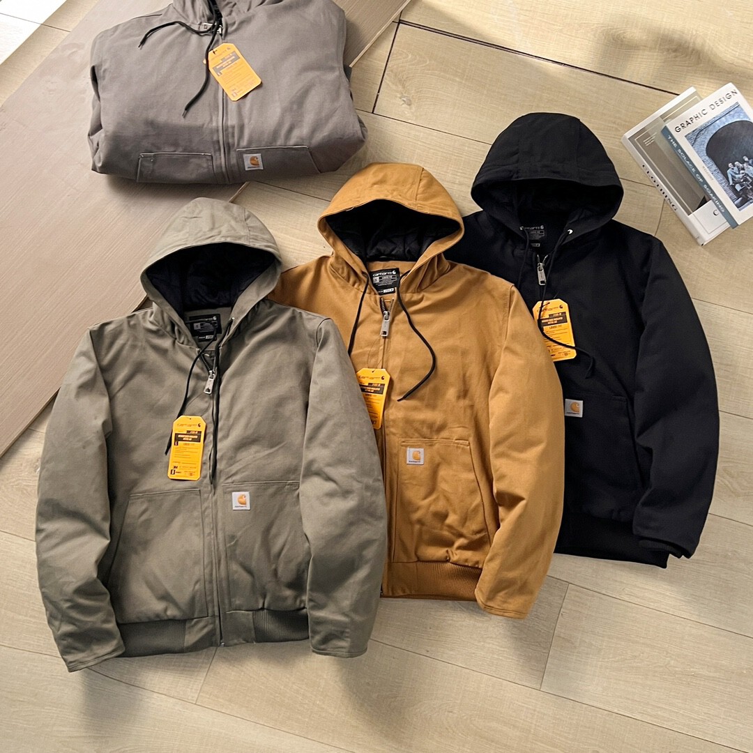 [Carhartt] 칼하트 J130 후드 집업 워시드 덕 액티브 자켓