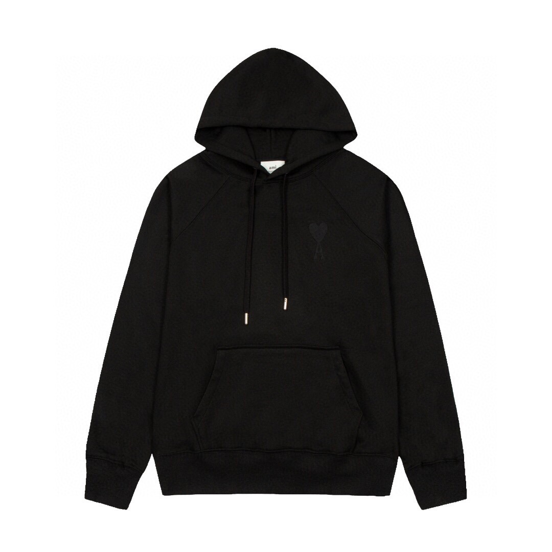 [AMI] 아미 파리 코튼 아미 드 꾀흐 후디