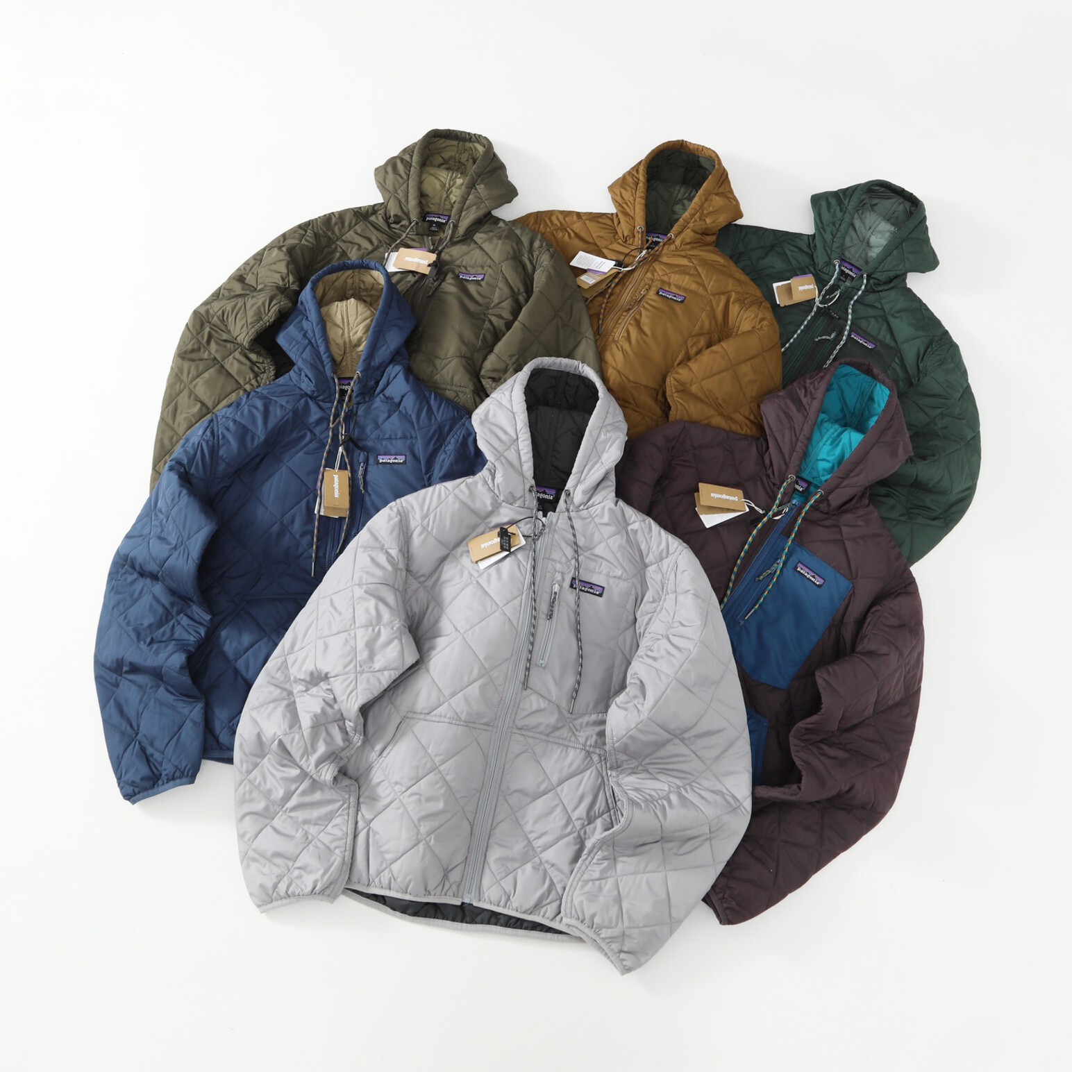 [Patagonia] 파타고니아 다이아몬드 퀼트 봄버 후드 점퍼