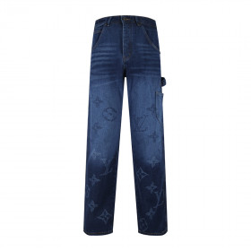 [LOUIS VUITTON] 루이 비통 모노그램 데님 워크웨어 팬츠