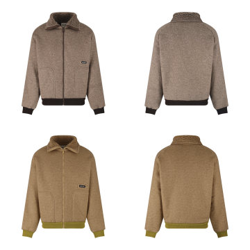 [MIU MIU] 미우미우 플리스 봄버 재킷