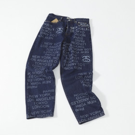 [Stussy] 스투시 빅 올 진 시티 링크 데님