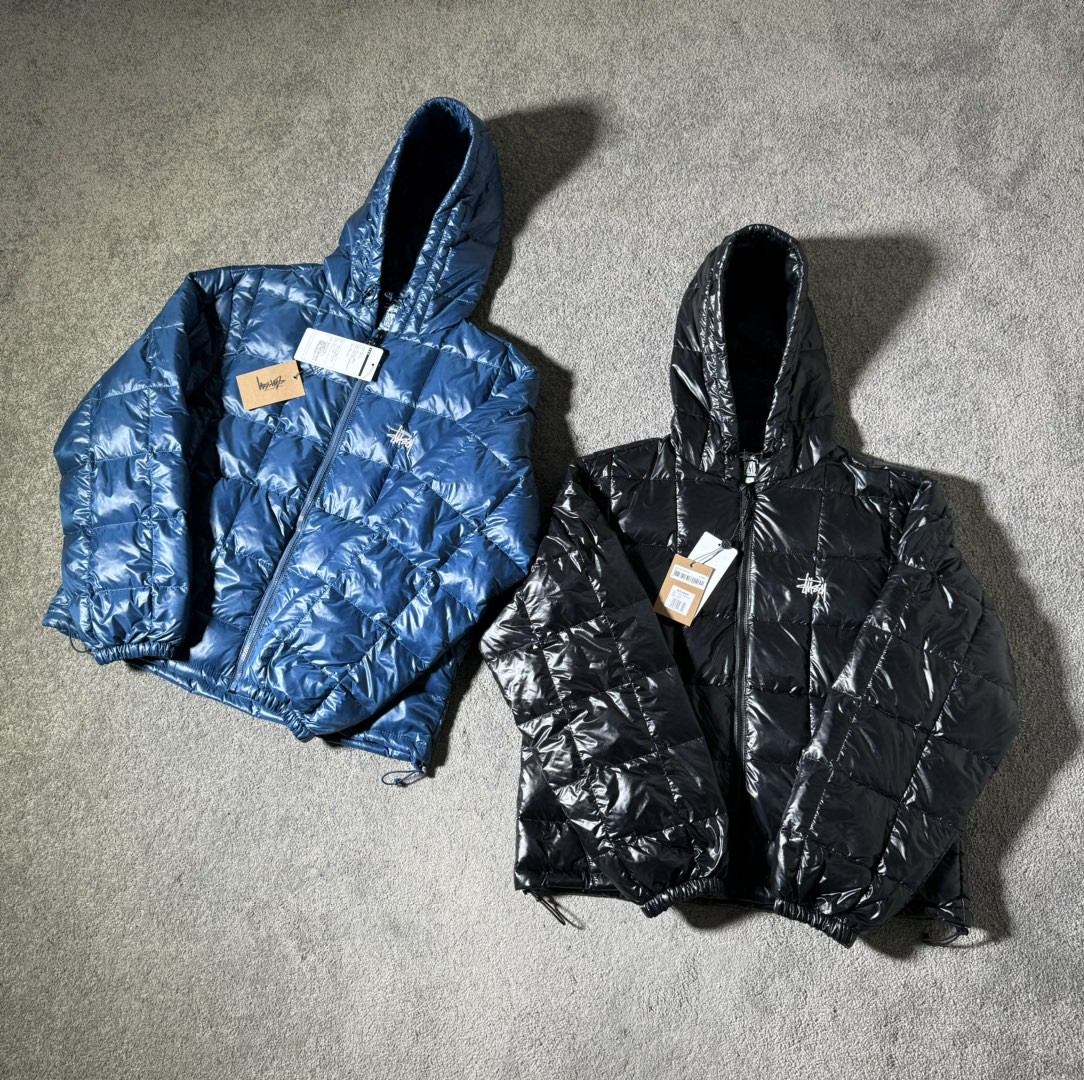 [Stussy] 스투시 미드웨이트 퍼퍼 후드 점퍼