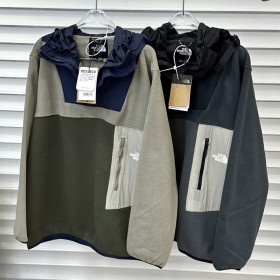 [The North Face] 노스페이스 컬러 믹스 플리스 후디