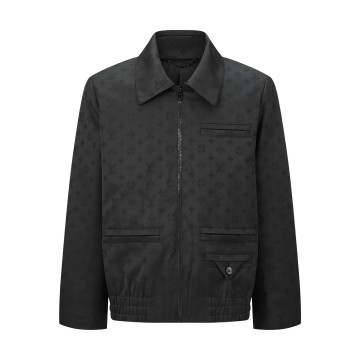 [LOUIS VUITTON] 루이비통 모노그램 자카드 블루종 자켓
