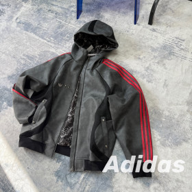 [adidas] 아디다스 x 떠그 클럽 팀가이스트 레더 자켓