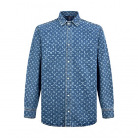 [LOUIS VUITTON] 루이비통 모노그램 데님 셔츠