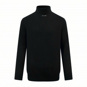 [Prada] 프라다 로고 수퍼파인 울 터틀넥 니트탑