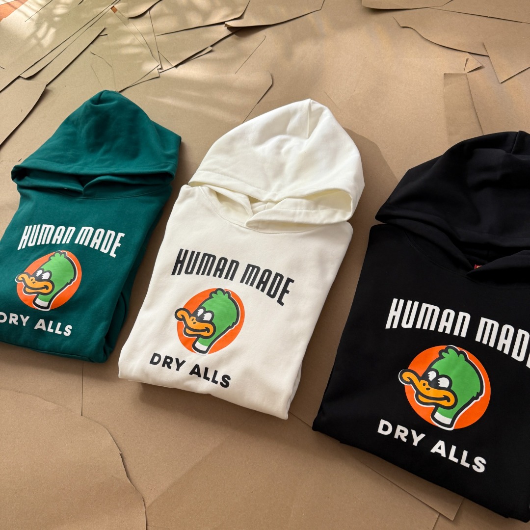 [HUMAN MADE] 휴먼메이드 덕 그래픽 코튼 후디