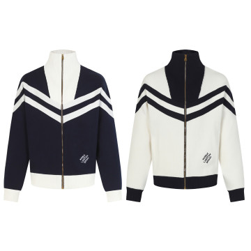 [Louis Vuitton] 루이비통 니트드 코튼 세일러 블루종 자켓