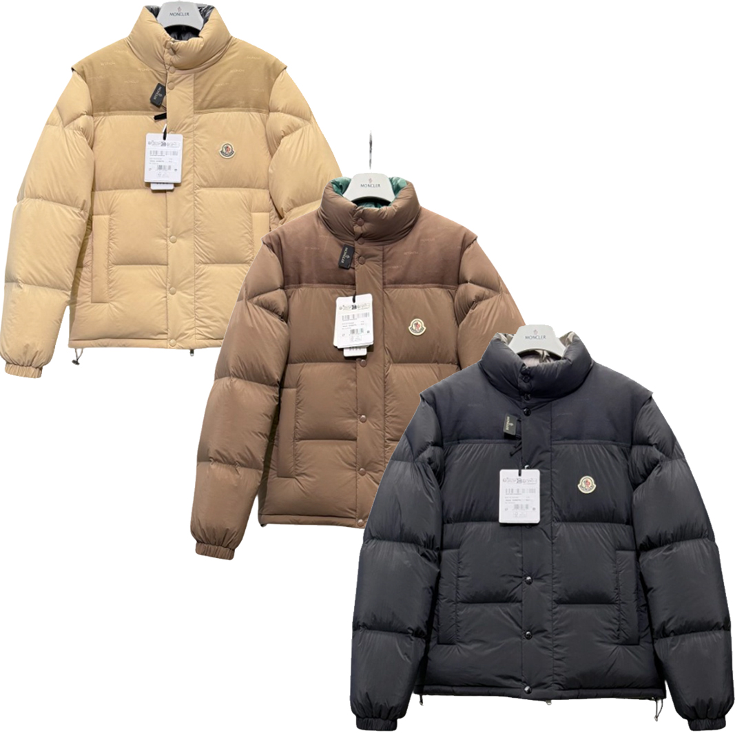 [Moncler] 몽클레어 베로네 리버시블 쇼트 다운 자켓