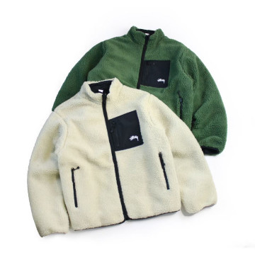 [Stussy] 스투시 8볼 쉐르파 리버시블 자켓