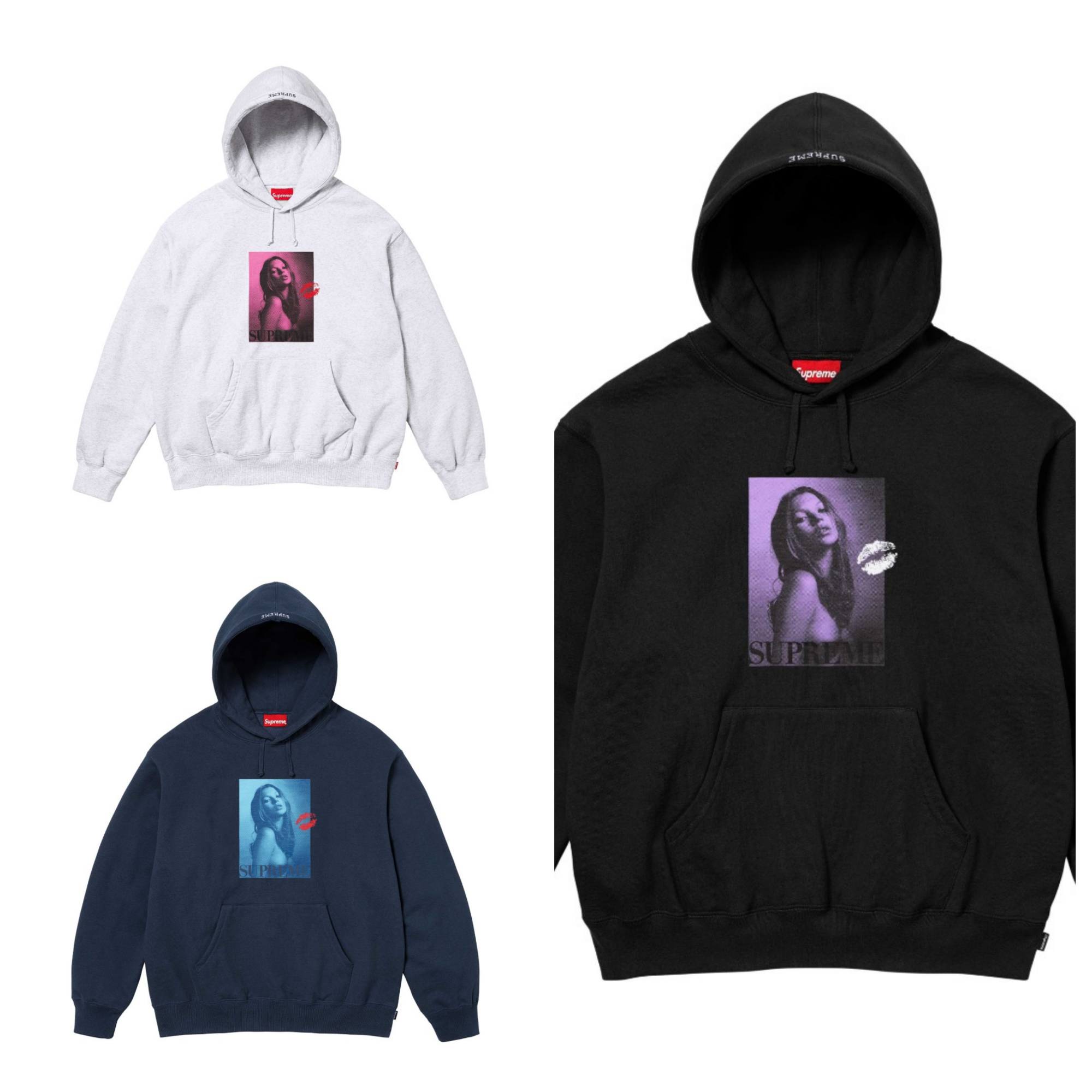 [Supreme] 슈프림 x 케이트 모스 후드 스웨트셔츠