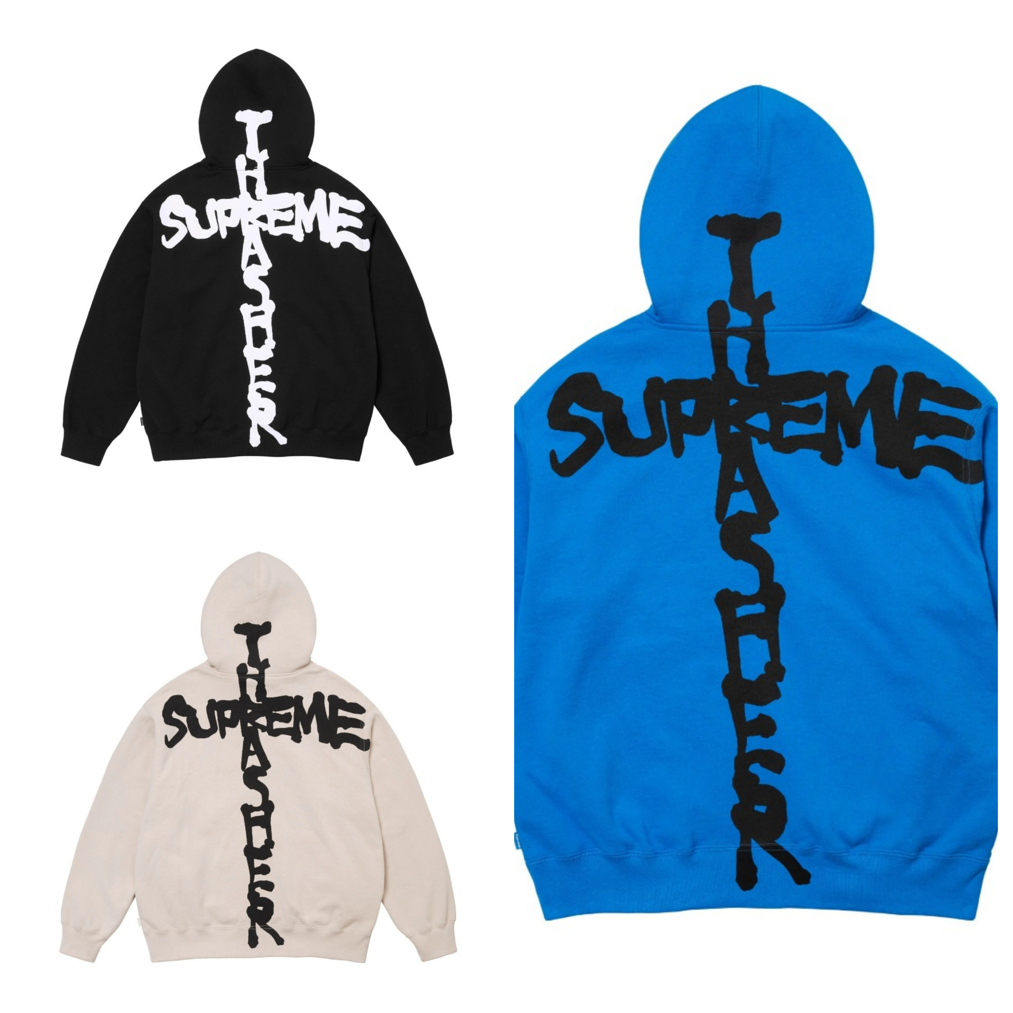 [Supreme] 슈프림 x 트레셔 집업 후드 스웨트셔츠