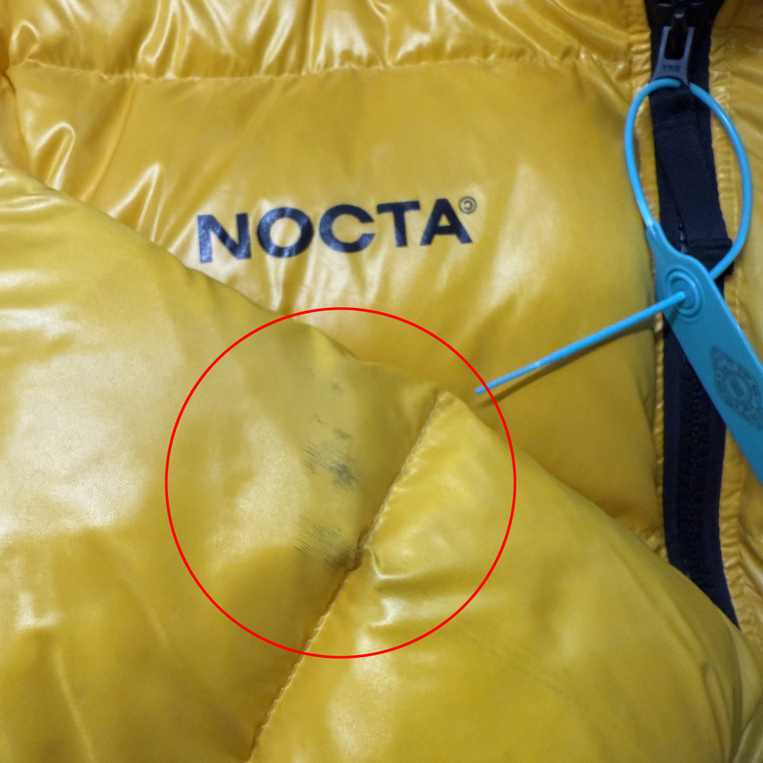 [국내배송] 나이키 x 드레이크 녹타 퍼퍼 자켓 -옐로우/XL(미세오염)