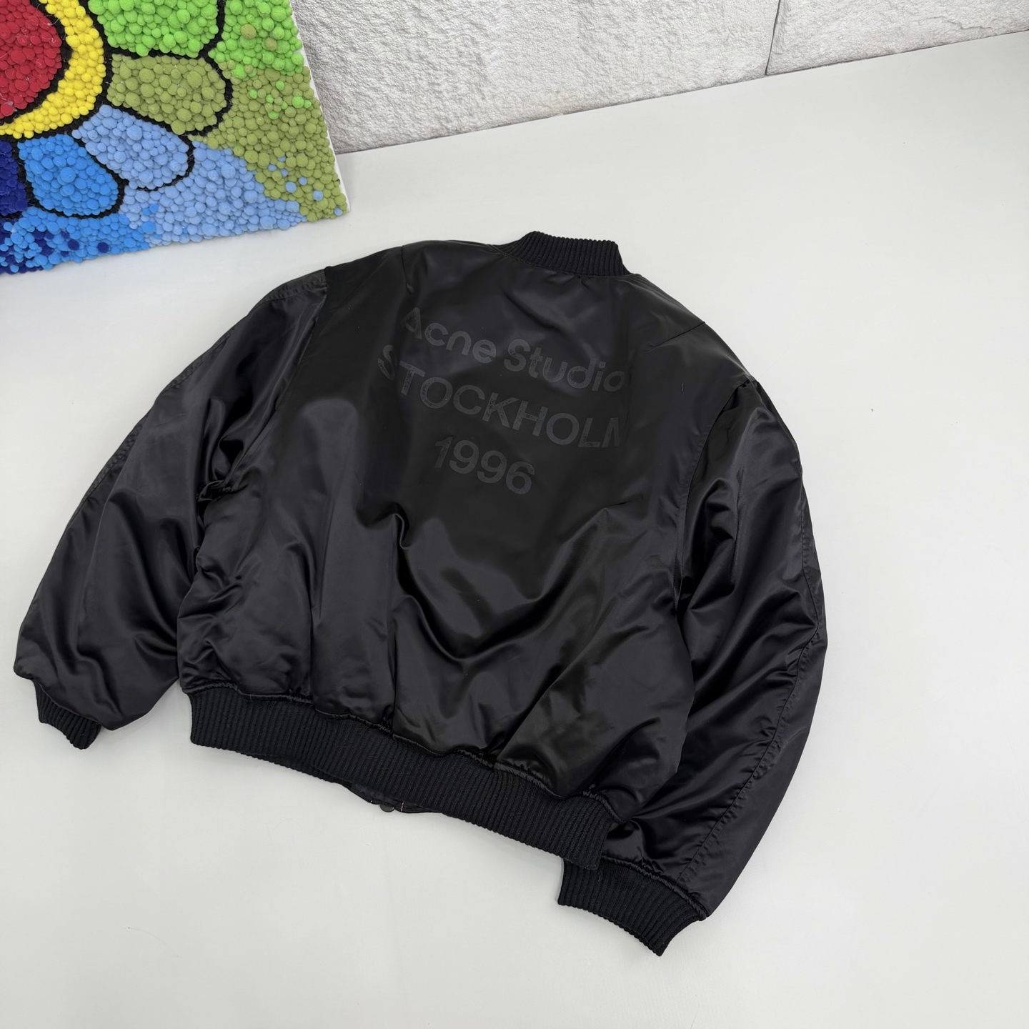 [Acne] 아크네 스튜디오 로고 봄버 자켓