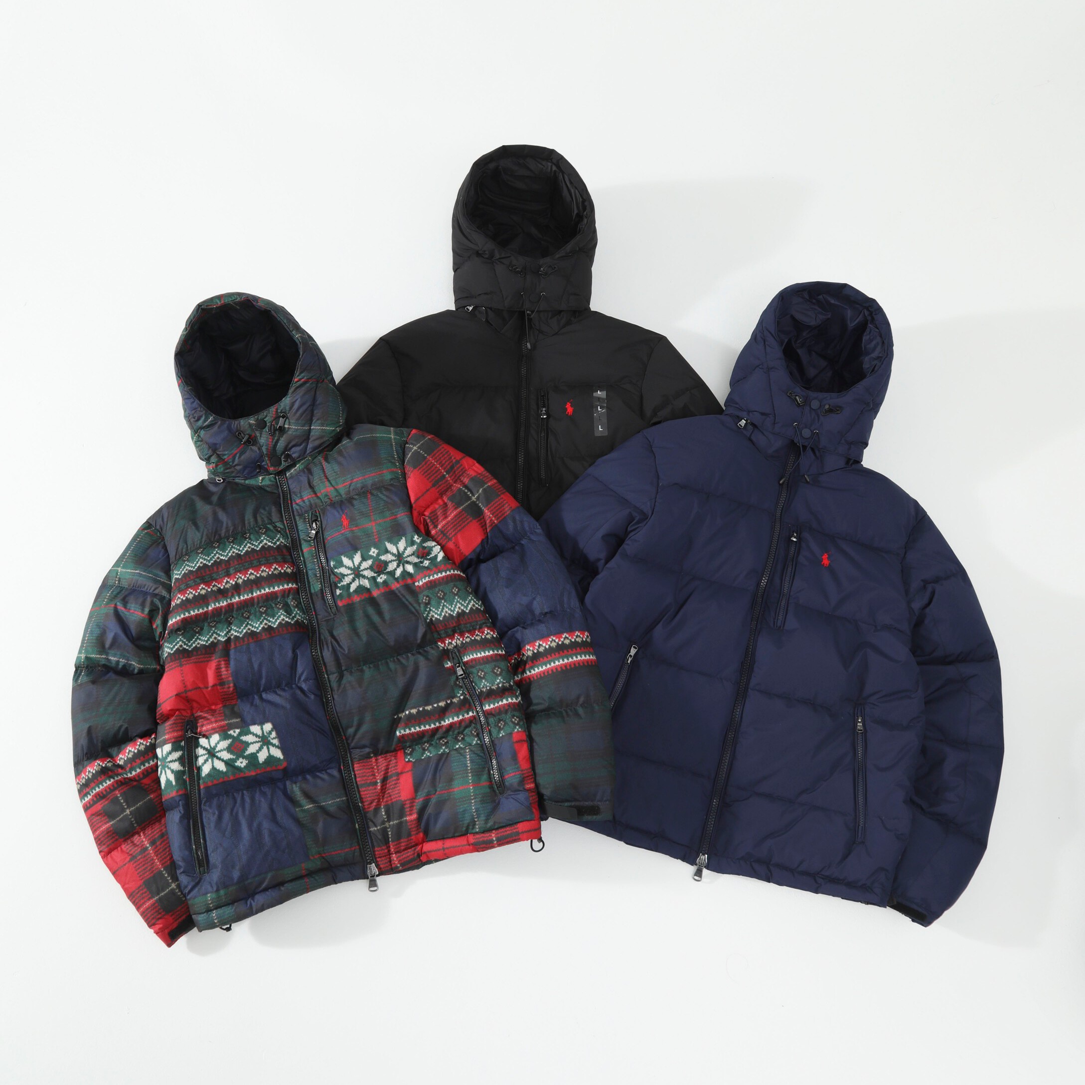 [POLO] 폴로 랄프로렌 고햄 다운 패딩