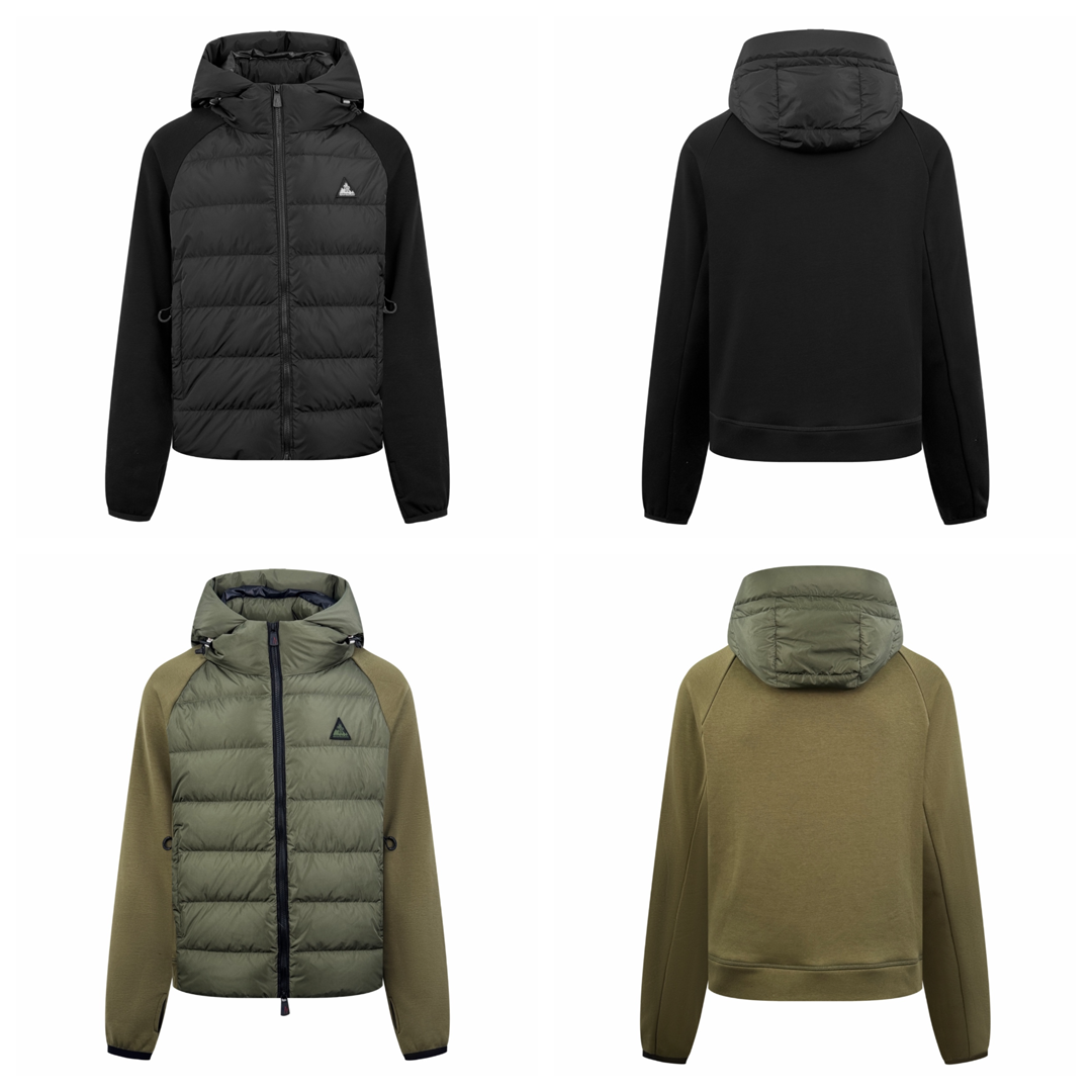 [Moncler] 몽클레어 그레노블 로고패치 퀼팅 자켓