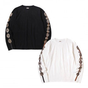 [KAPITAL] 캐피탈 20/코튼 클루론 콘초 벨트 슬리브 티셔츠