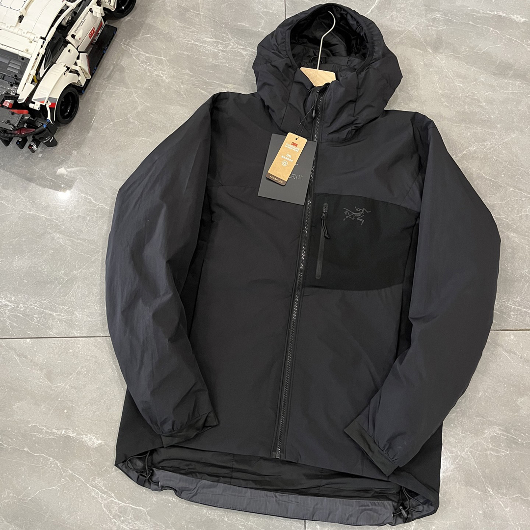 [국내발송] 아크테릭스 리프 아톰 LT 후디 젠 2 -블랙/M