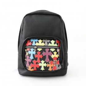 [Chrome Hearts] 크롬하츠 2025 7th 그레이드 멀티컬러 크로스와펜 레더 백팩