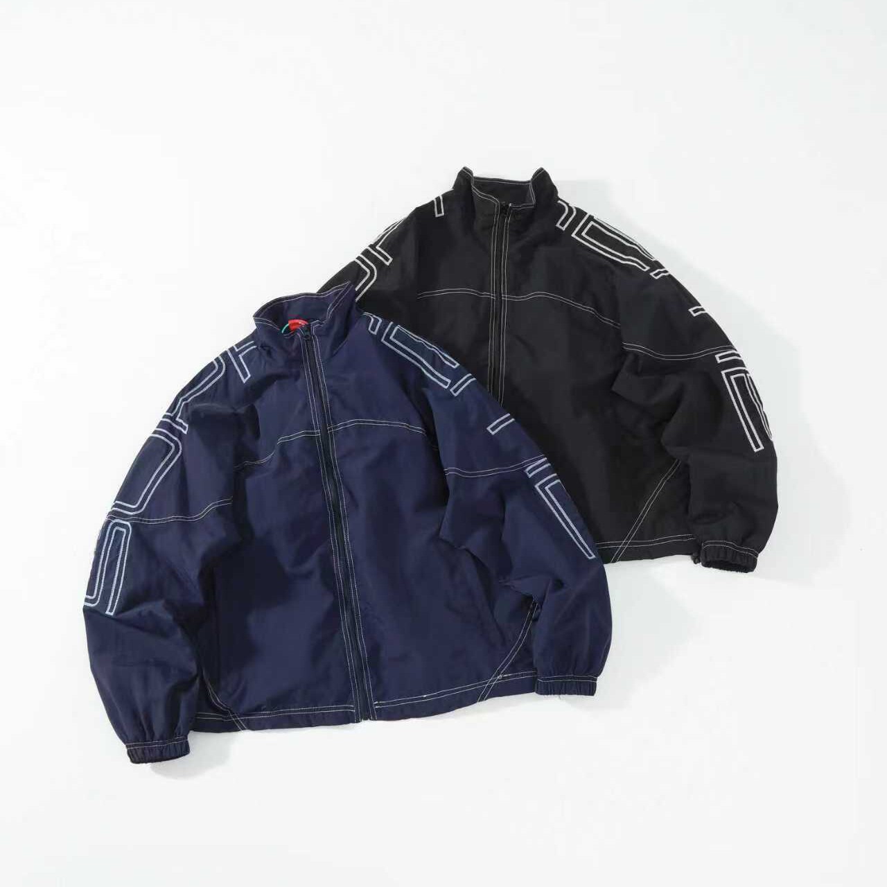 [Supreme] 슈프림 스펠아웃 자수 트랙 자켓