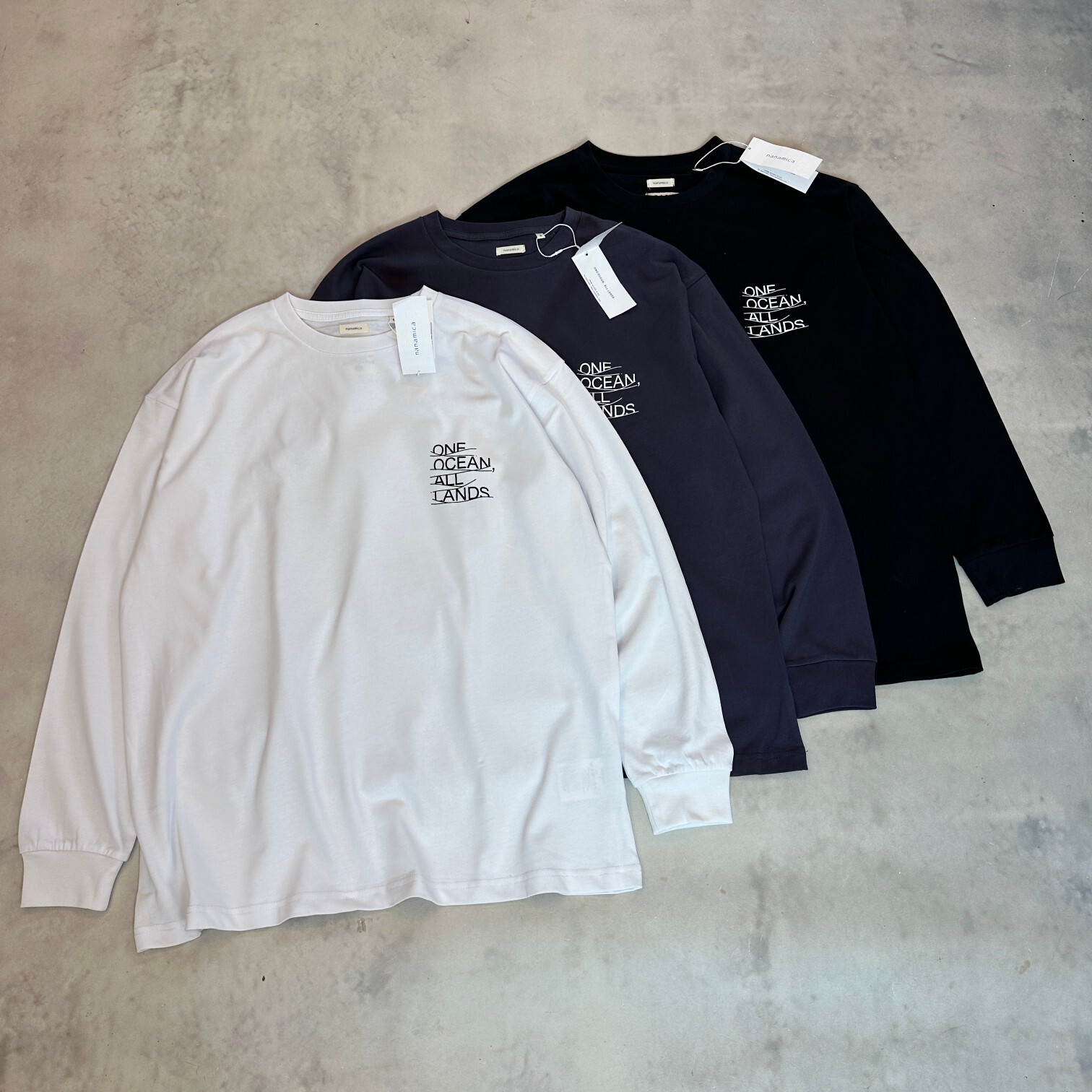 [nanamica] 나나미카 OOAL Graphic LS 티셔츠