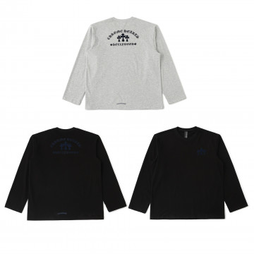 [chrome hearts] 크롬하츠 트리플 크로스 할리우드 롱슬리브 티셔츠
