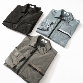 [Stone Island] 스톤아일랜드 나일론 메탈 셔츠 자켓 24SS