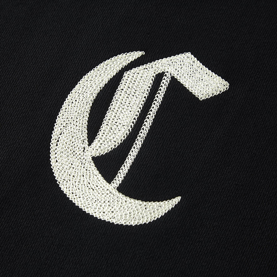 [국내발송] 셀린느 로고 자수 풀집업 후디 -S