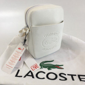 [Supreme] 슈프림 x 라코스테 레더 숄더백