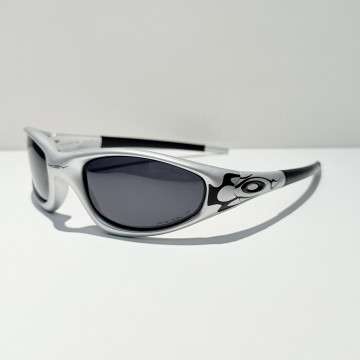 [Oakley] 오클리 MUZM 스트레이트 자켓 99 X-실버 플레임 프리즘 블랙