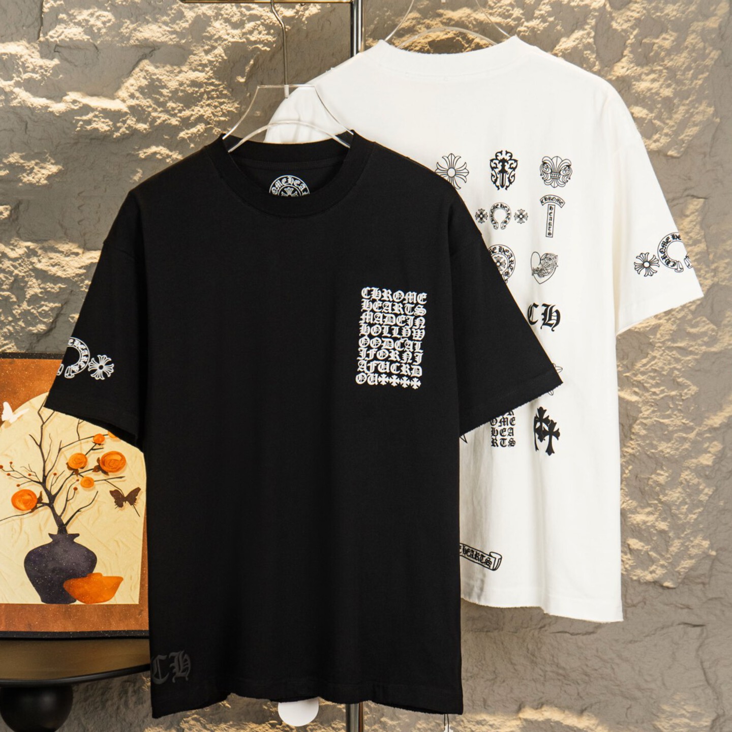 [Chrome Hearts] 크롬하츠 멀티 로고 티셔츠