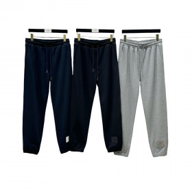 [THOM BROWNE] 톰브라운 루프백 저지 릴랙스드 스웨트팬츠