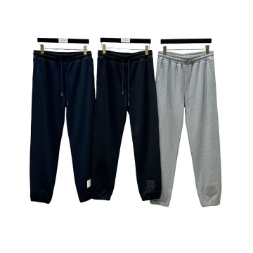 [THOM BROWNE] 톰브라운 루프백 저지 릴랙스드 스웨트팬츠