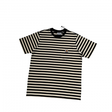 [CARHARTT] 칼하트 WIP 세이들러 스트라이프 포켓 티셔츠