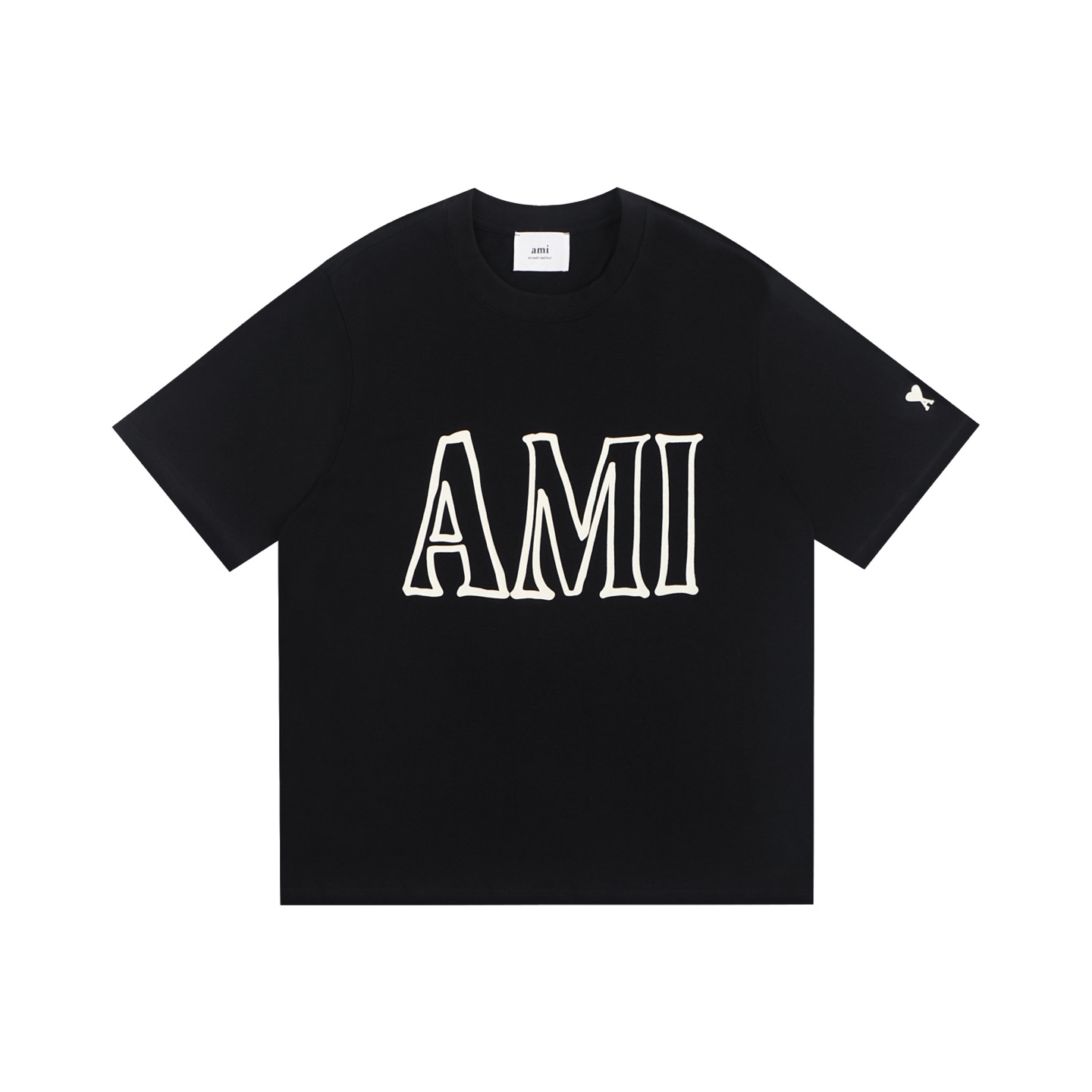 [AMI] 아미 AMI  로고 반팔 티셔츠