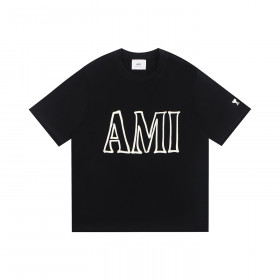 [AMI] 아미 AMI  로고 반팔 티셔츠