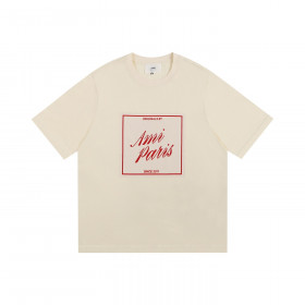 [AMI] 아미 파리 헤리티지 프린트 티셔츠