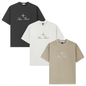 [Stone Island] 스톤아일랜드 레귤러핏 자수 티셔츠