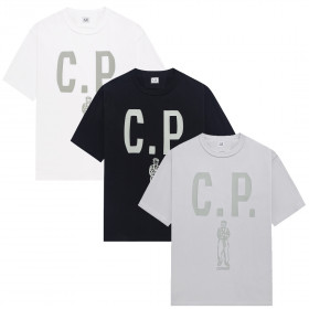 [C.P.Company] 씨피컴퍼니 그래픽 프린트 크루 넥 티셔츠